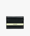 【SALE/40%OFF】LACOSTE レザーカードケース ラコステ 財布・ポーチ・ケース 名刺入れ・カードケース グリーン ブラック ネイビー【送料無料】