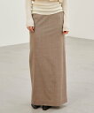 【SALE/30%OFF】BEIGE, MER / グレンチェックスカート ベイジ, スカート ロング・マキシスカート ベージュ【送料無料】