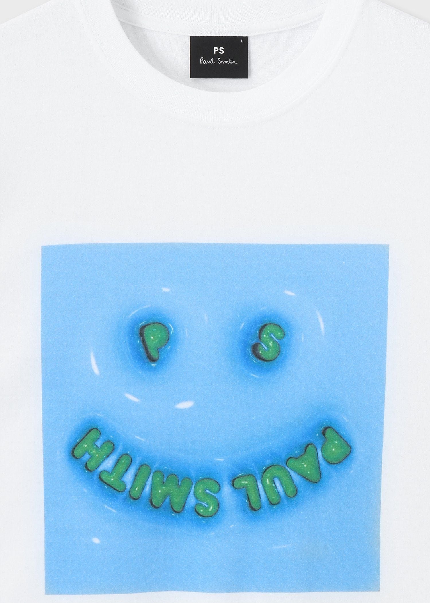 【SALE／30%OFF】PS Paul Smith "Happy Float" 半袖Tシャツ ポール・スミス トップス カットソー・Tシャツ ホワイト【送料無料】