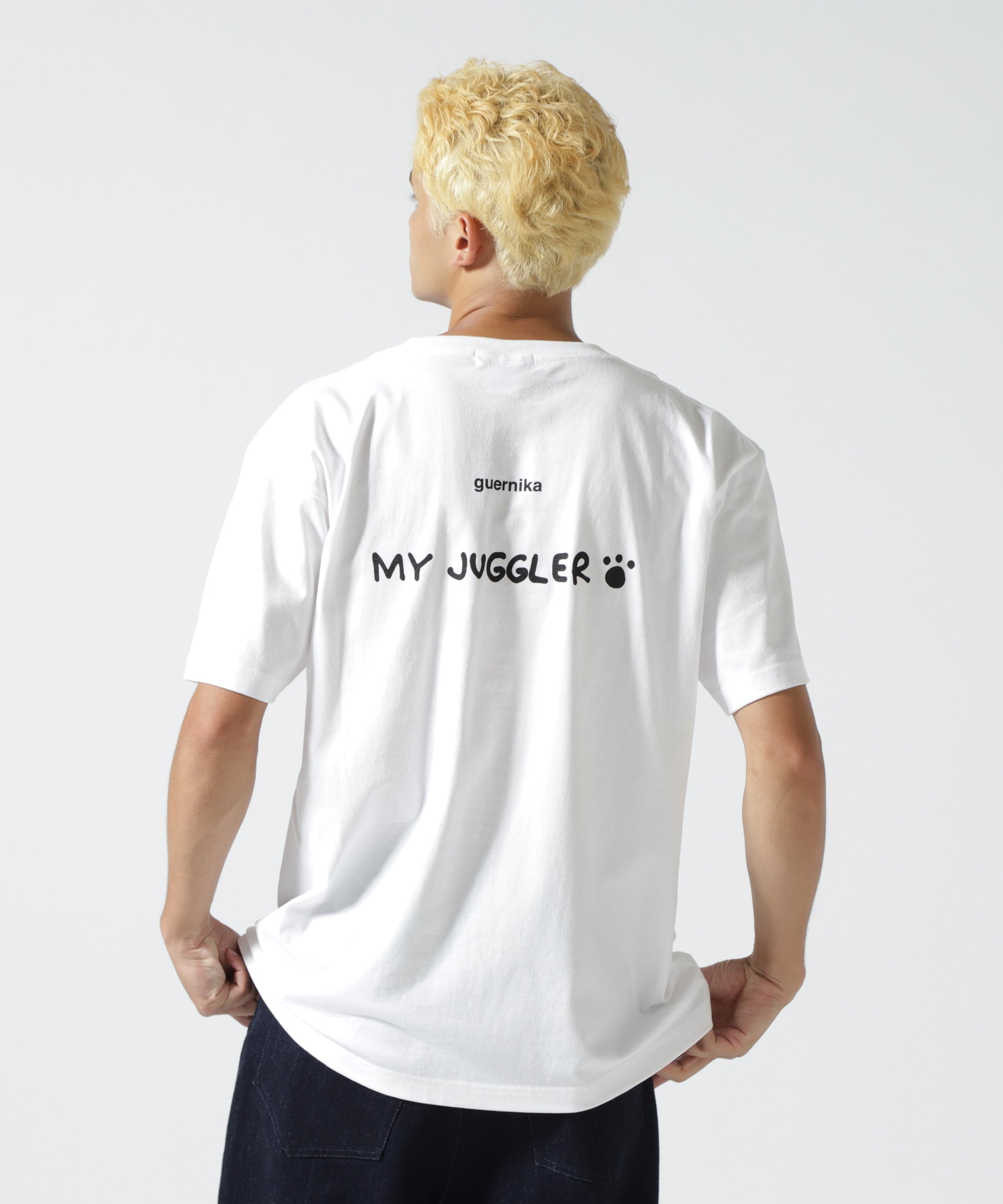 ROYAL FLASH guernika×JUGGLER/ゲルニカ×ジャグラー/TORAPPI Print - Tee ロイヤルフラッシュ トップス カットソー・Tシャツ ホワイト【送料無料】
