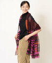 【SALE/50%OFF】GEORGES RECH ウール大判ストール ジョルジュ・レッシュ ファッション雑貨 マフラー・ストール・ネックウォーマー パープル【...