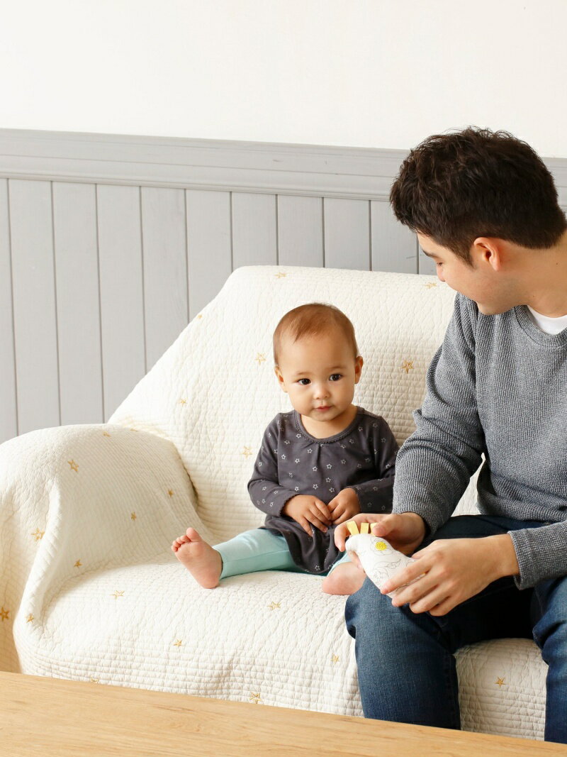 D BY DADWAY イブル・キルティングマット ダッドウェイ マタニティウェア・ベビー用品 その他のベビーグッズ ホワイト【送料無料】のサムネイル