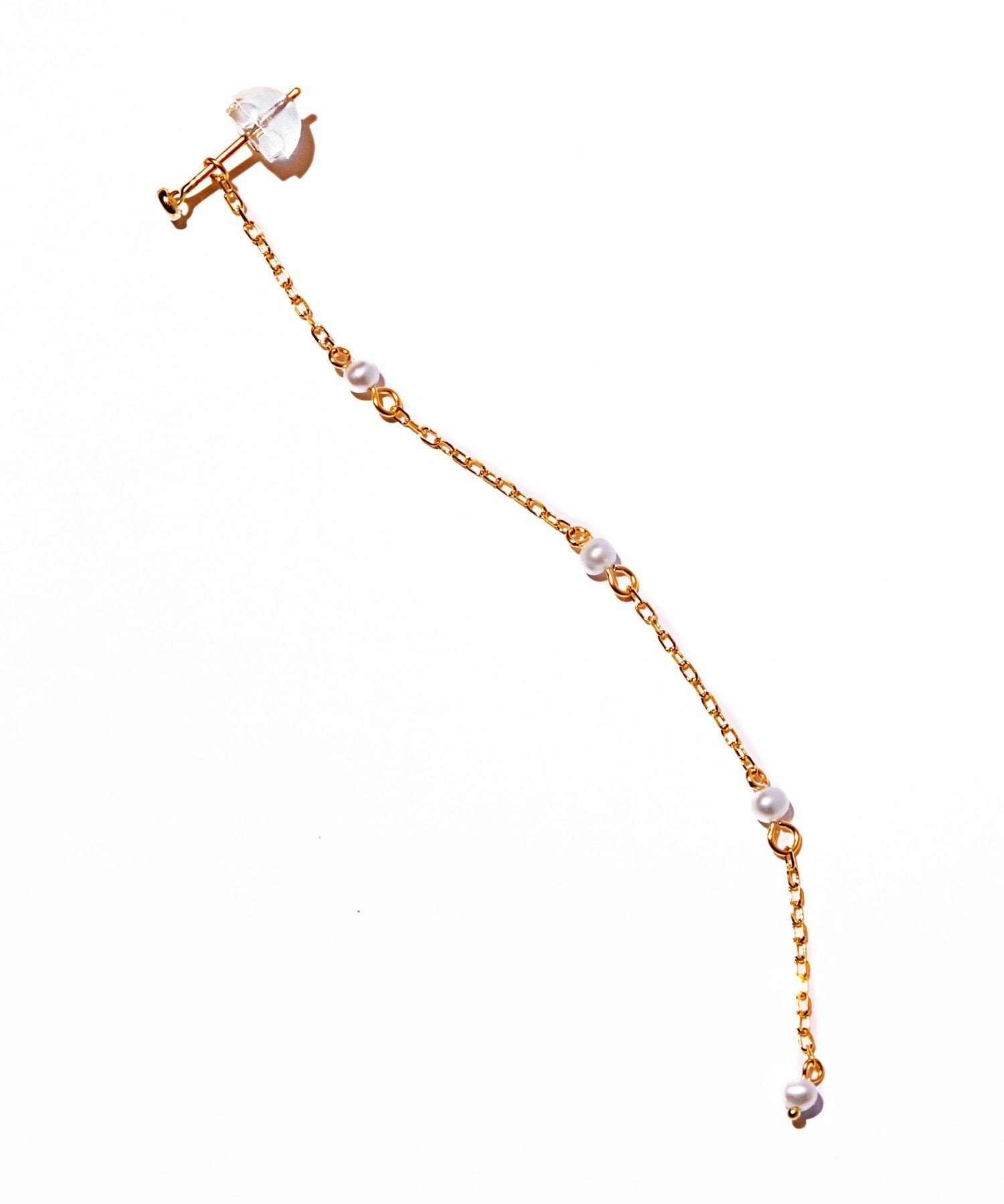 ROPE' 【WEB限定】【les bonbon (ル ボンボン)】2way diamond pierce ロペ アクセサリー・腕時計 ピアス ゴールド【送料無料】