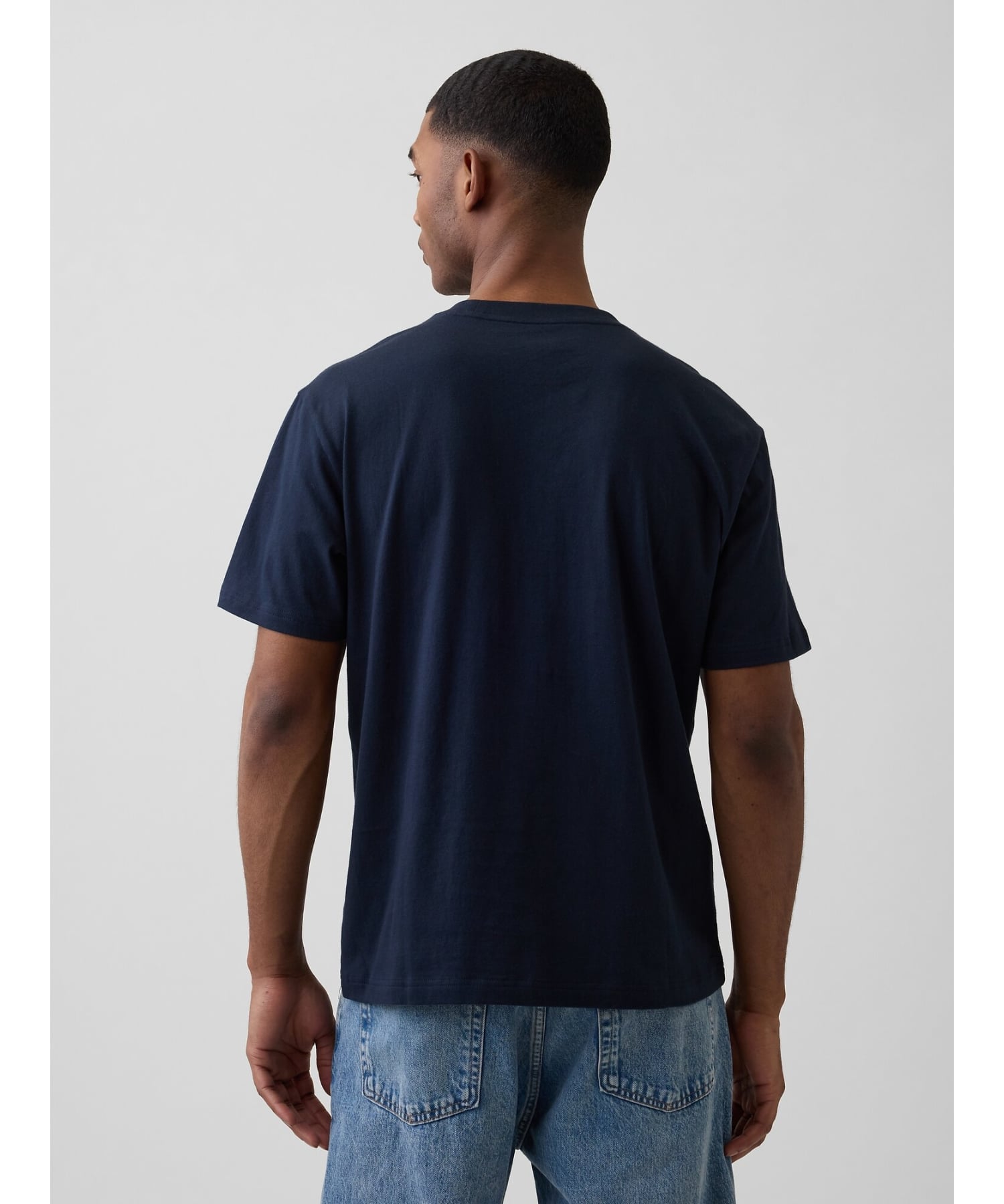 GAP (U)エブリディ ソフト リラックスフィット グラフィックTシャツ ギャップ トップス カットソー・Tシャツ ネイビー【送料無料】