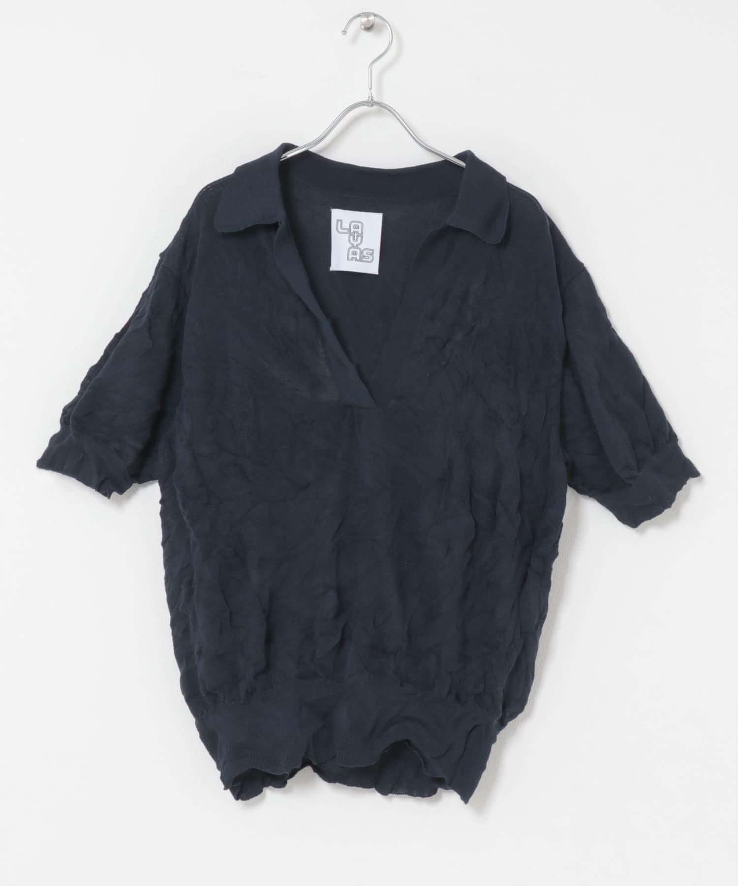 樂天商城 - URBAN RESEARCH DOORS LAYAS SIWA POLO KNIT アーバンリサーチドアーズ トップス ニット イエロー ピンク ネイビー【送料無料】
