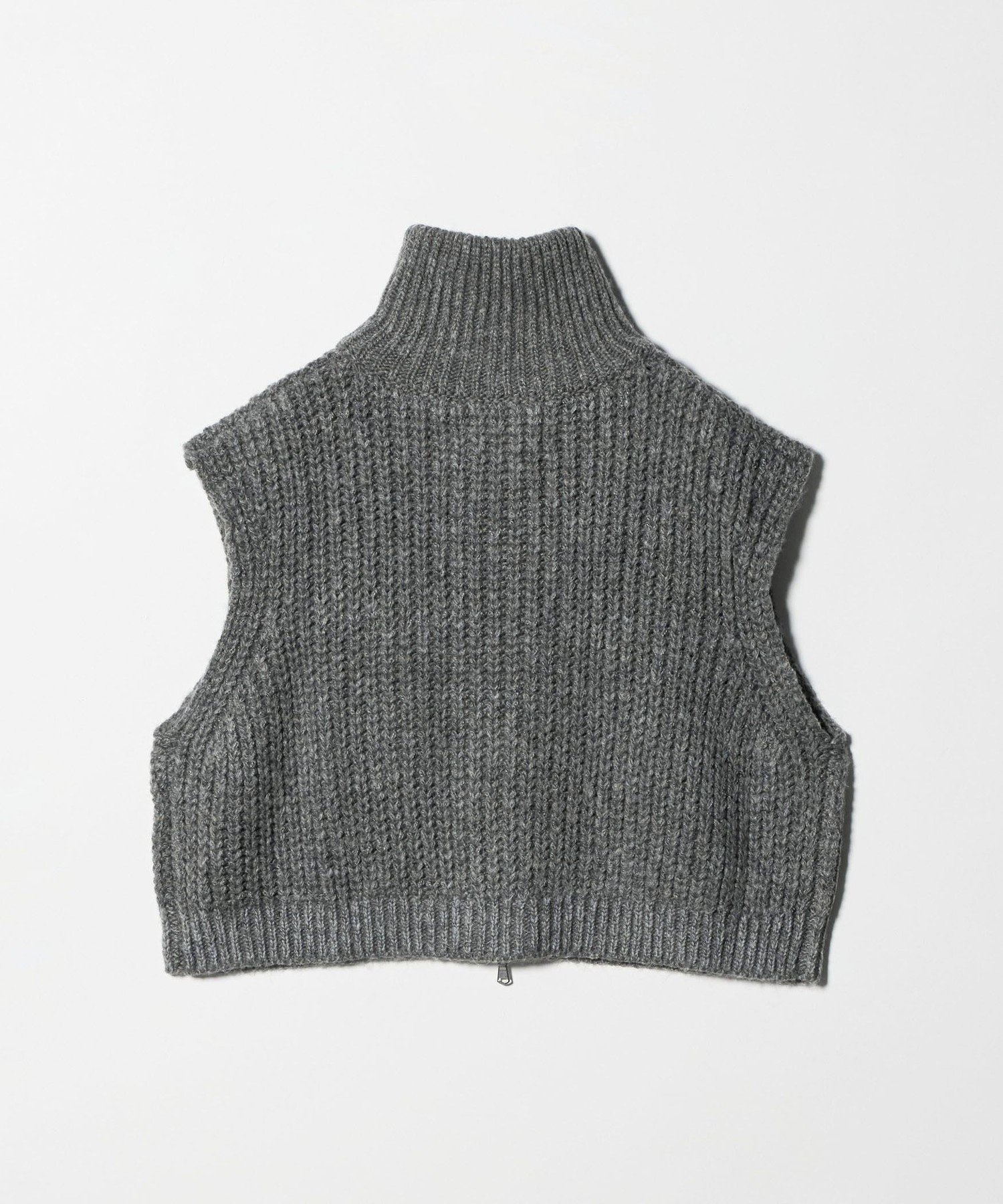 【SALE／30%OFF】NICE WEATHER ＜NICE WEATHER＞フロントジップ ニットベスト ユナイテッドアローズ アウトレット トップス ニット ブラウン【送料無料】 stylife-15696512 Rakuten Fashion サンプル画像3