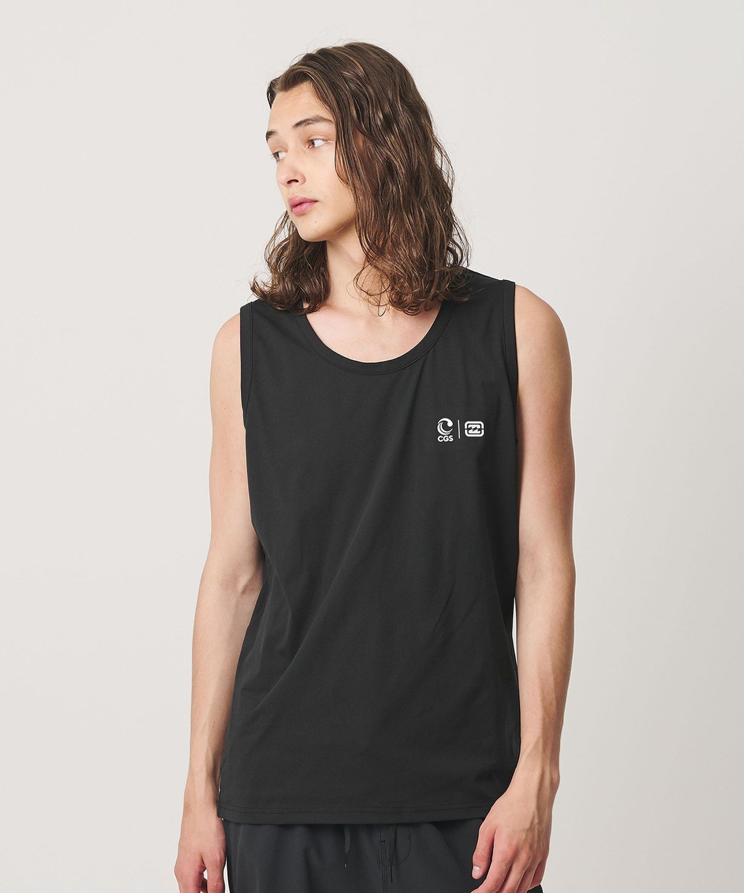 California General Store ＜BILLABONG * CGS.＞SURF FLEX タンクトップ ビューティー＆ユース　ユナイテッドアローズ トップス ノースリーブ・タンクトップ ブラック
