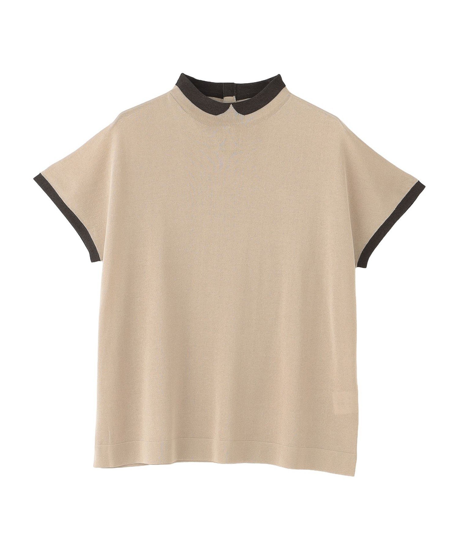 【Cleric Collar Knit(クレリックカラーニット)】シアードルマン マッキントッシュ フィロソフィー トップス ニット ブラック イエロー ベージュ