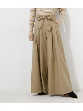【SALE/50%OFF】AZUL by moussy ウエストリボンワイドチノパンツ アズールバイマウジー パンツ/ジーンズ【RBA_S】【RBA_E】