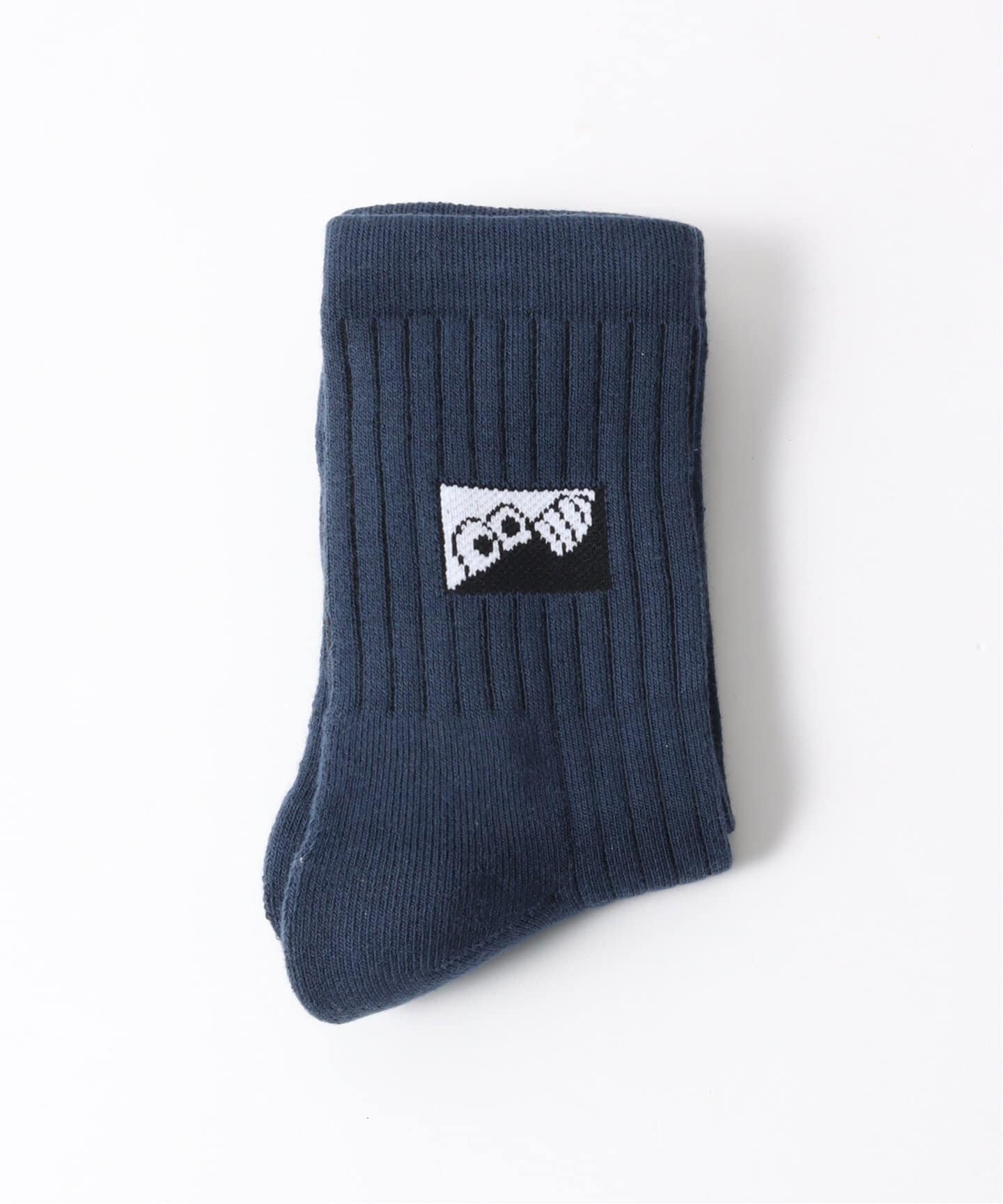 JOURNAL STANDARD Last Resort AB / ラストリゾート エービー Heel Tab Dress Socks 1-pac ジャーナル スタンダード 靴下・レッグウェア 靴下 ブラック ホワイト