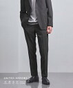 【SALE/50%OFF】UNITED ARROWS ドビー トラベル ノープリーツパンツ COZY -ウォッシャブル・2WAYストレッチ・撥水- ユナイテッド...