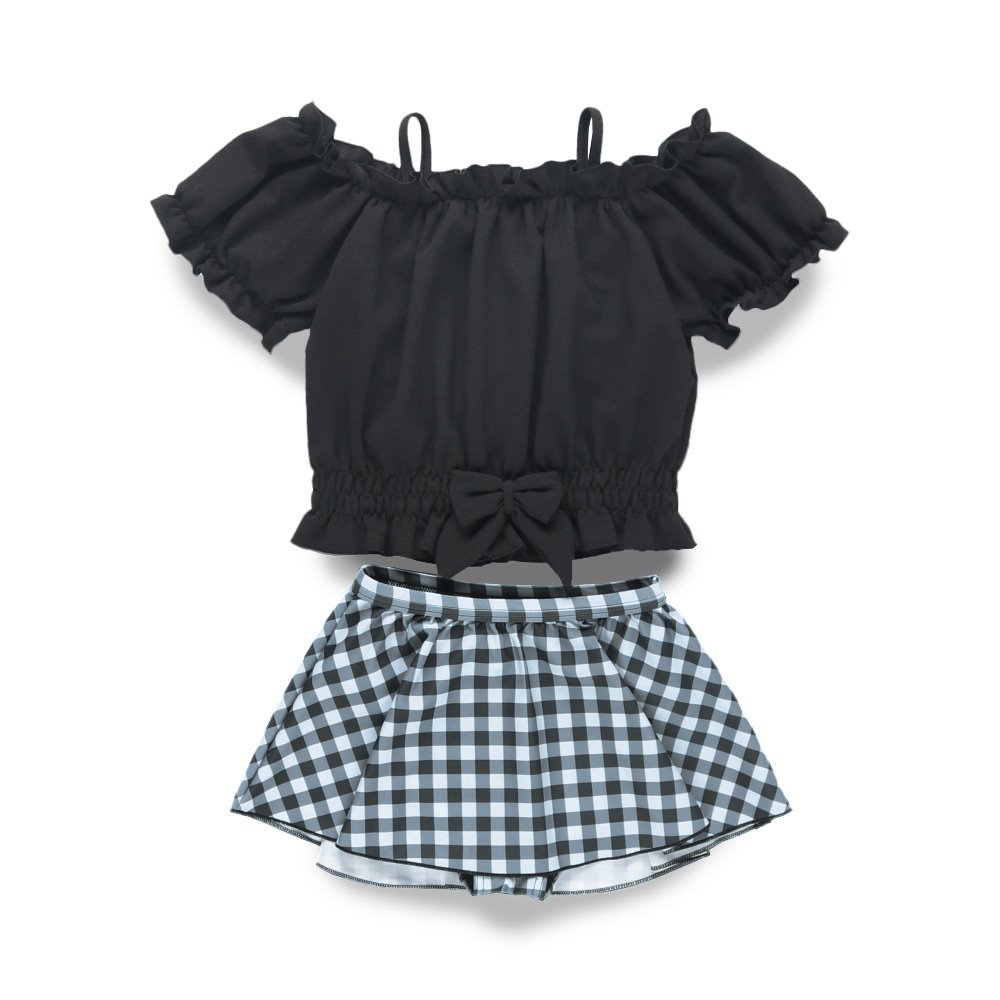 【SALE／5%OFF】branshes 【WEB限定/水着/セパレート】パフスリーブタンキニ ブラ...
