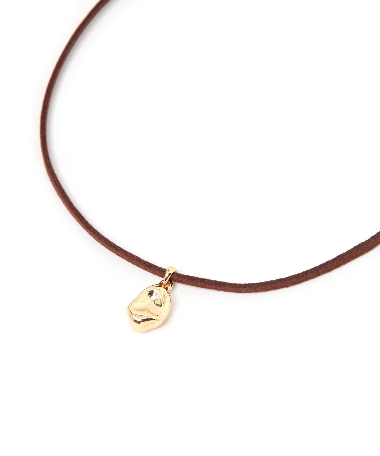 studio CLIP プレートコードチョーカー スタディオクリップ アクセサリー・腕時計 ネックレス ゴールド..