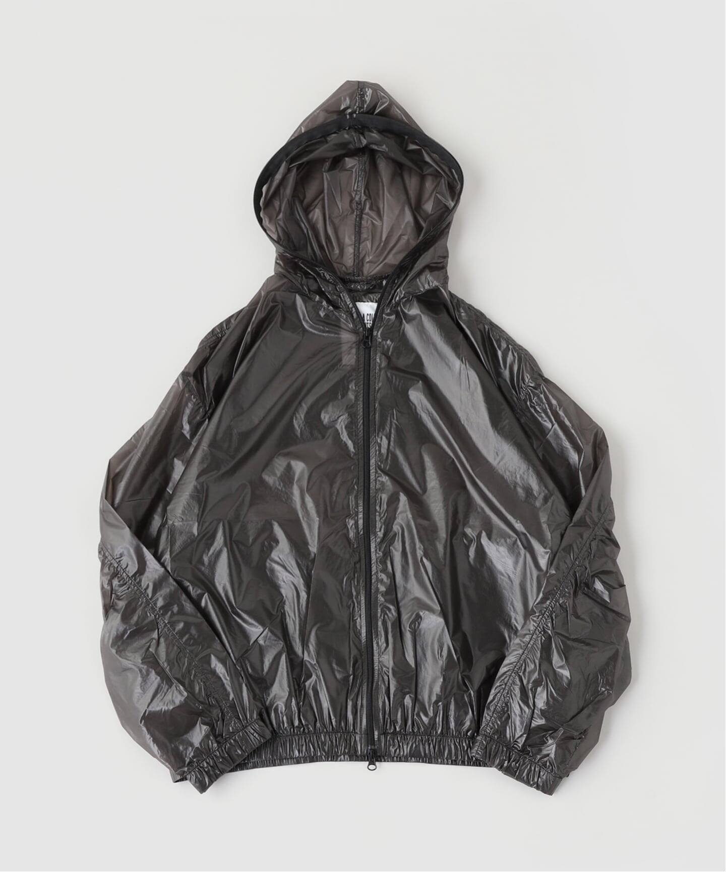 【SALE／30%OFF】EDIFICE G.C.G(ガブリエラコールガーメンツ)RIPSTOP HOODED ZIPPER JACKET エディフィス ジャケット・アウター ブルゾン・ジャンパー ブラック【送料無料】
