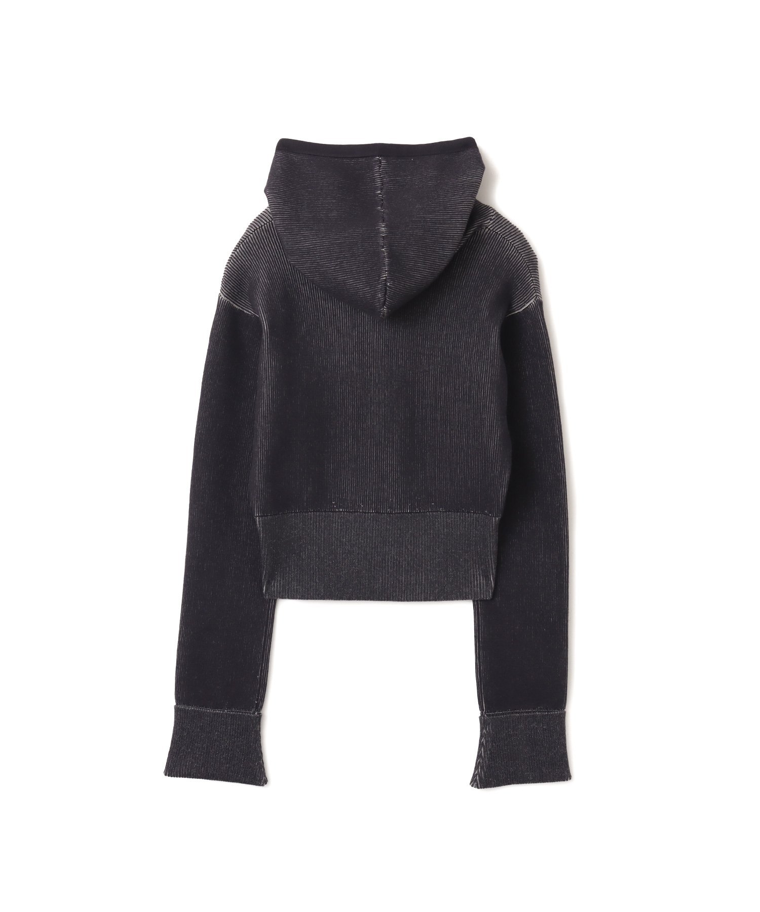 atmos pink atmos pink Plating Knit Hoodie CHARCOAL アトモス トップス ニット グレー