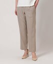 【SALE/30%OFF】a day in the life カルゼ タックストレートパンツ -マシンウォッシャブル・セットアップ対応- <A DAY IN T...