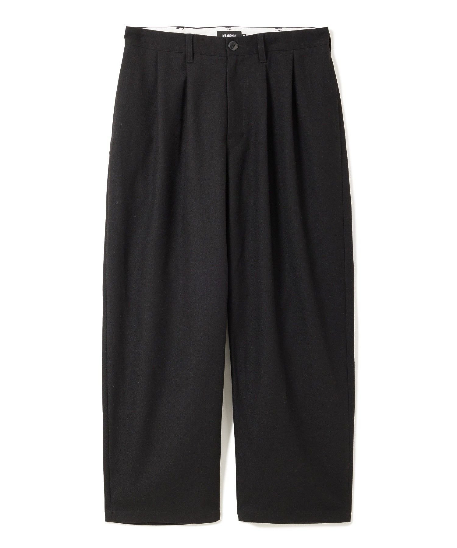 XLARGE WIDE TUCK PANTS エクストララージ パンツ その他のパンツ ブラック ベージュ【送料無料】
