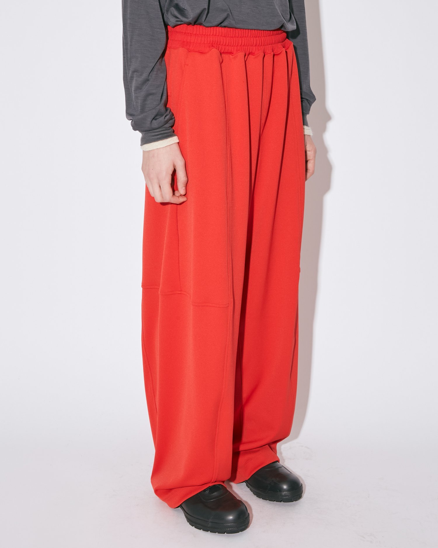 beautiful people sports jersey bow silhouette jersey PT ビューティフルピープル パンツ ジャージ・スウェットパンツ レッド ブラック【送料無料】のサムネイル