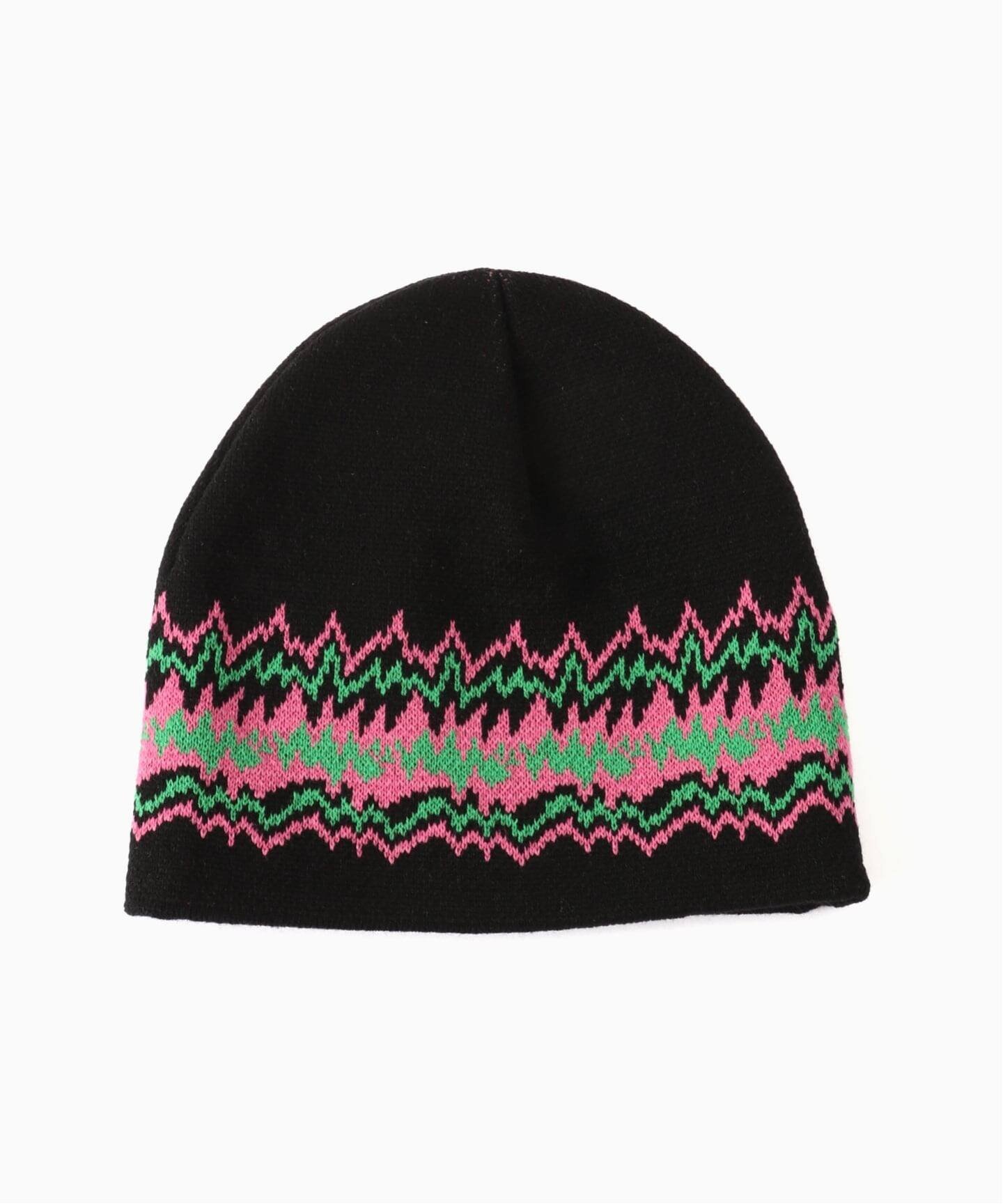 JOINT WORKS YESEYESEE / イエスアイシー SN Pointy beanie ジョイントワークス 帽子 ニット帽・ビーニー ブラック ブルー【送料無料】