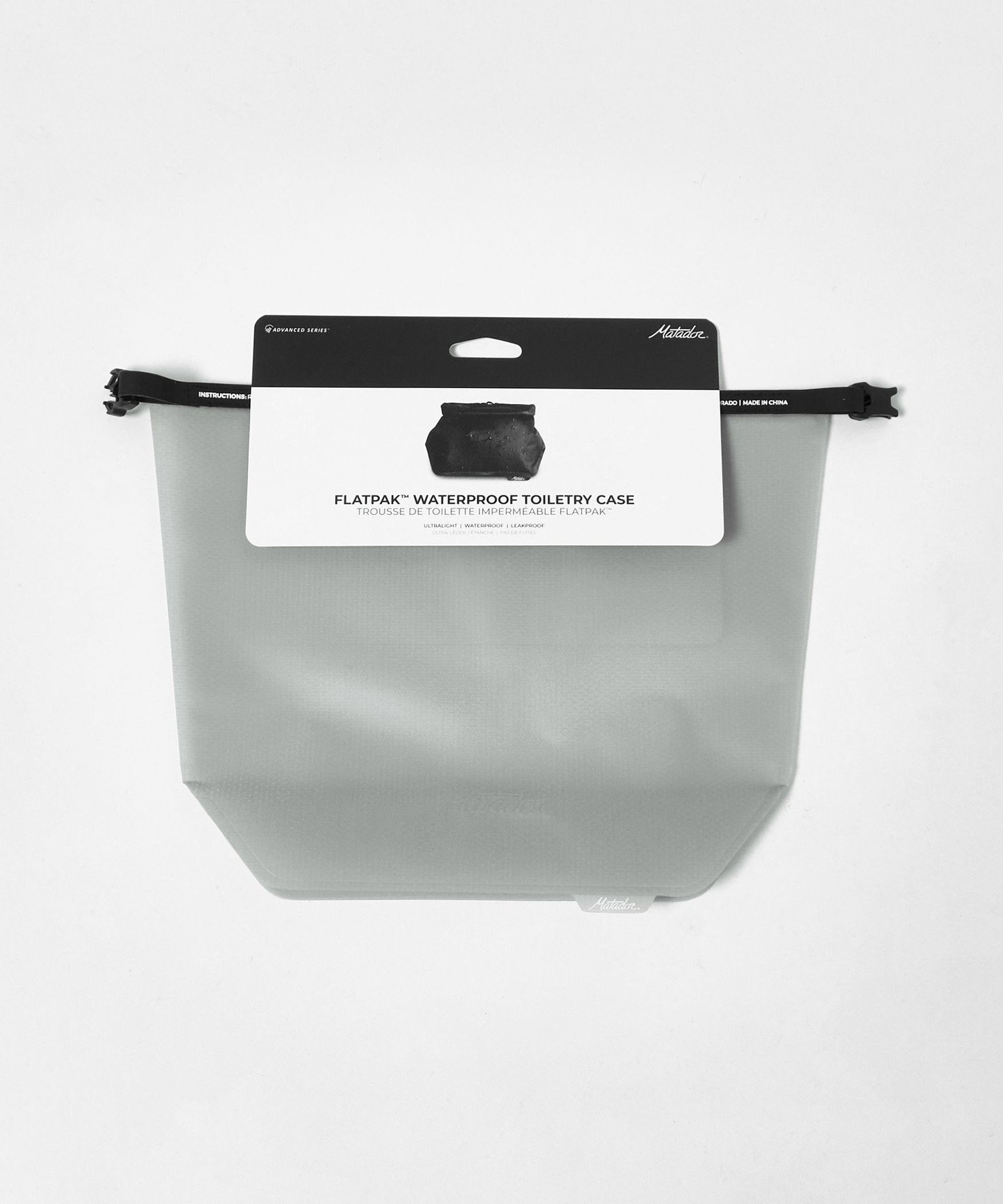 UNITED ARROWS ＜Matador＞フラットパック トイレタリーケース ユナイテッドアローズ 財布・ポーチ・ケース ポーチ ブラック グレー【送料無料】