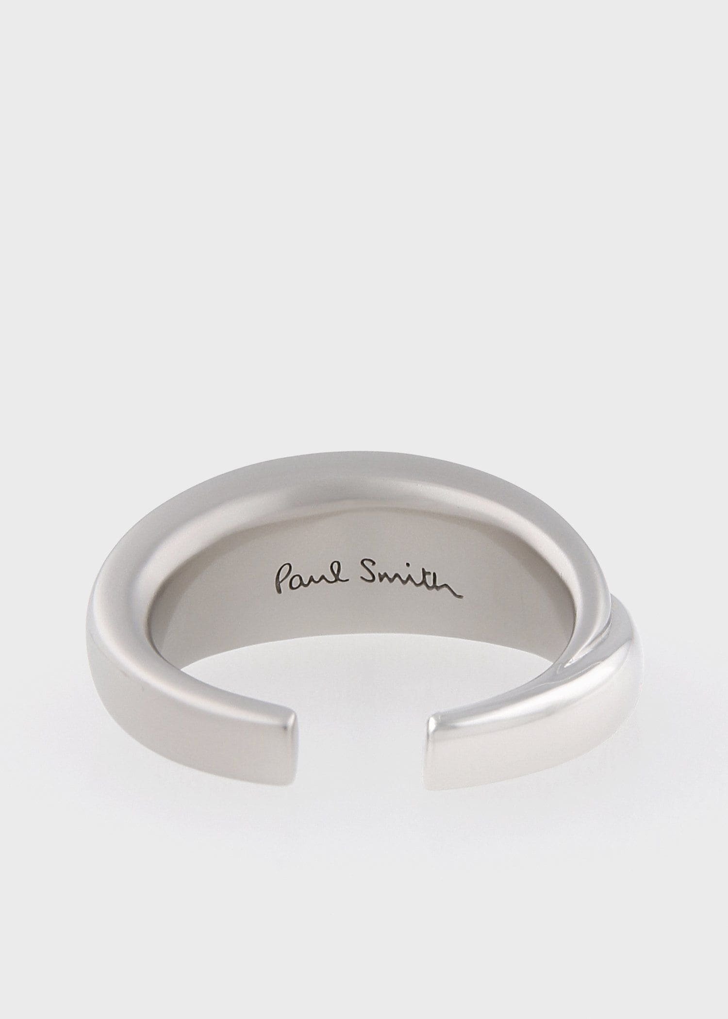 "Double Ring Motif" オープンリング ポール・スミス アクセサリー・腕時計 リング・指輪 シルバー