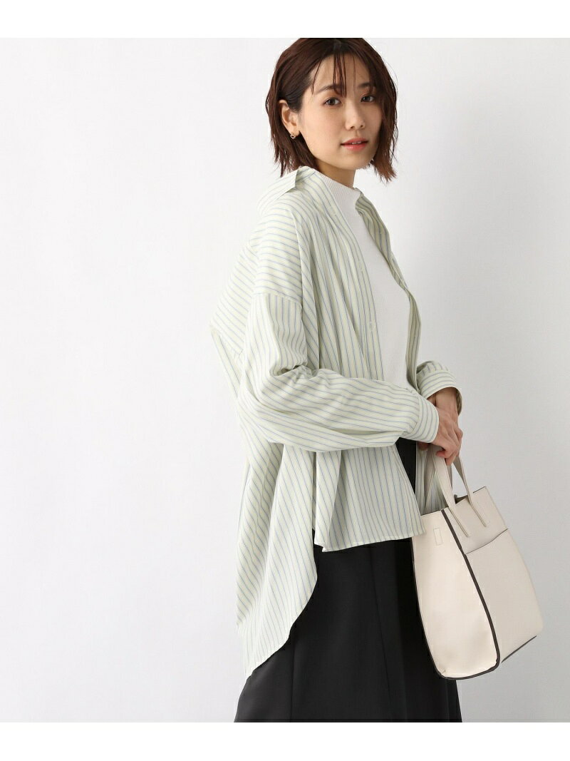 【SALE／45%OFF】GLOBAL WORK (W)365ニチ/マイスタイルシャツ グローバルワーク トップス シャツ・ブラウス イエロー ベージュ ブラック ネイビー グリーン ブルー パープル ホワイトのサムネイル