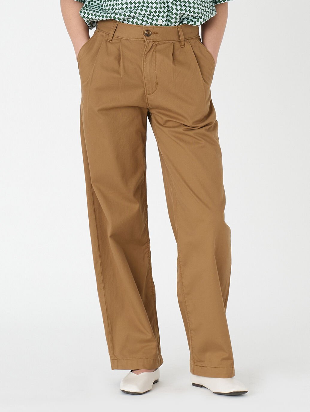 SALE79%OFFLevi's HR PLEATED BAGGY TROUSER ֥饦 FOXTROT BROWN ꡼Х ѥ ¾Υѥ