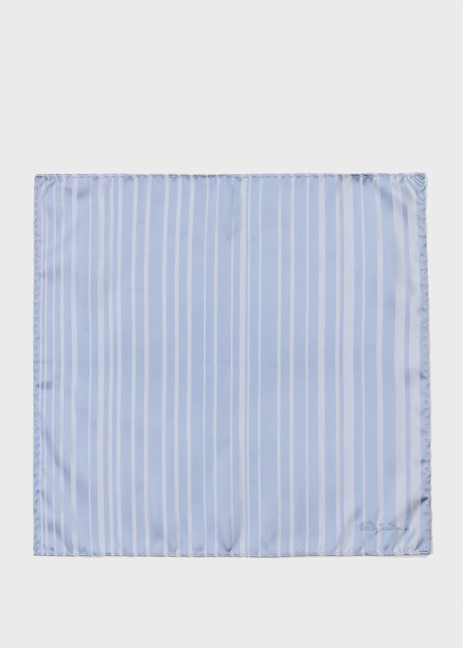 Paul Smith シャドーストライプ ポケットチーフ ポール・スミス ファッション雑貨 その他のファッション雑貨 ブラック ホワイト ブルー イエロー レッド ネイビー【送料無料】