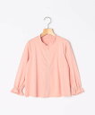 SHIPS KIDS SHIPS KIDS:80~90cm / <UVカット>フリルスリーブ ラッシュガード シップス 水着・スイムグッズ その他の水着・スイムグッズ ピンク【送料無料】
