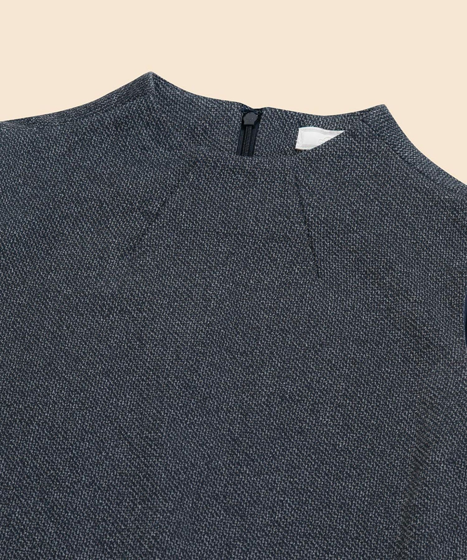 【SALE／45%OFF】BROOKS BROTHERS ポリエステル/コットン ノースリーブ モックネックニットトップ ブルックス ブラザーズ トップス ベスト・ジレ ネイビー【送料無料】
