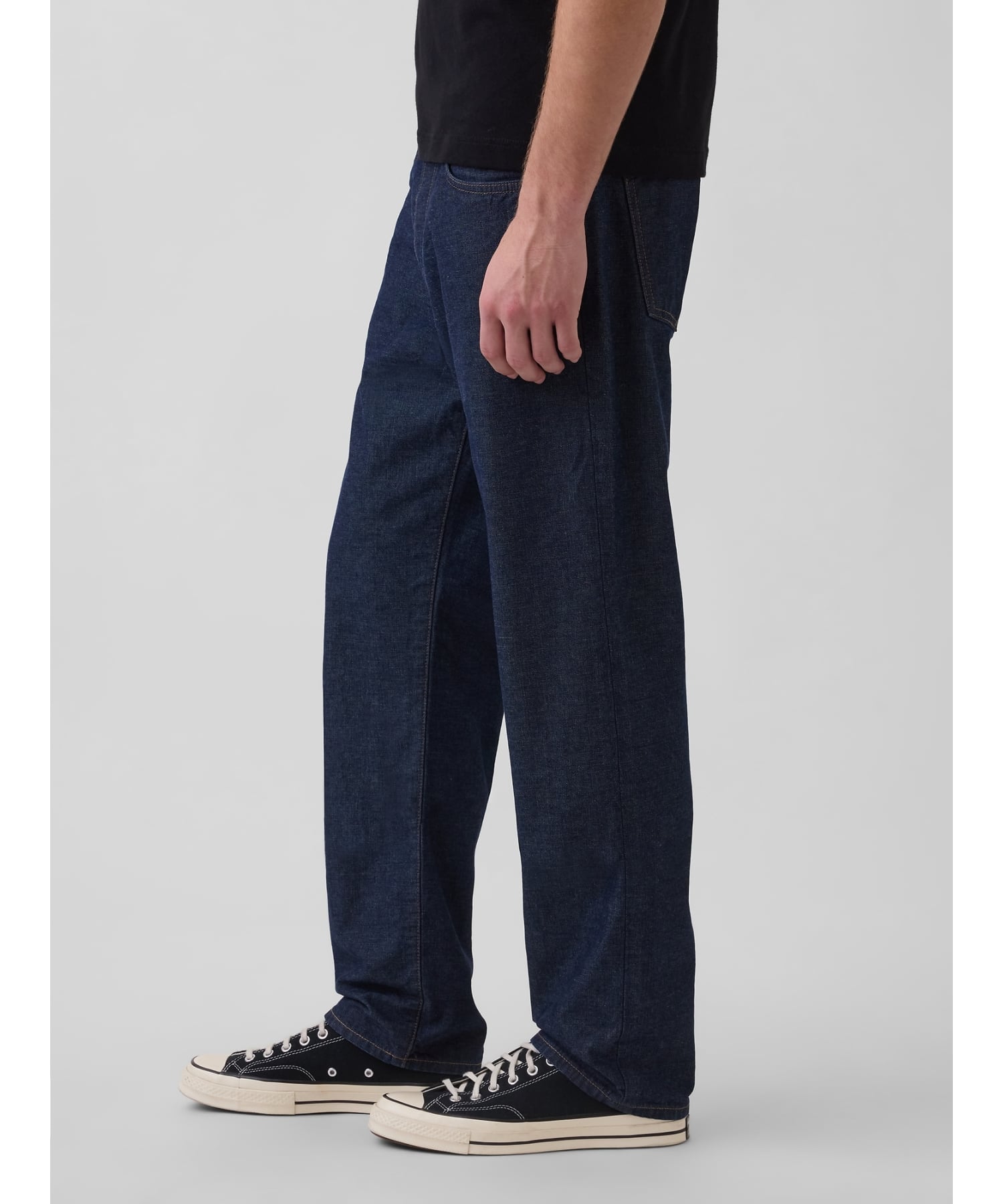 GAP (M)リラックスフィット ストレートデニム ギャップ パンツ ジーンズ・デニムパンツ ブルー【送料無料】