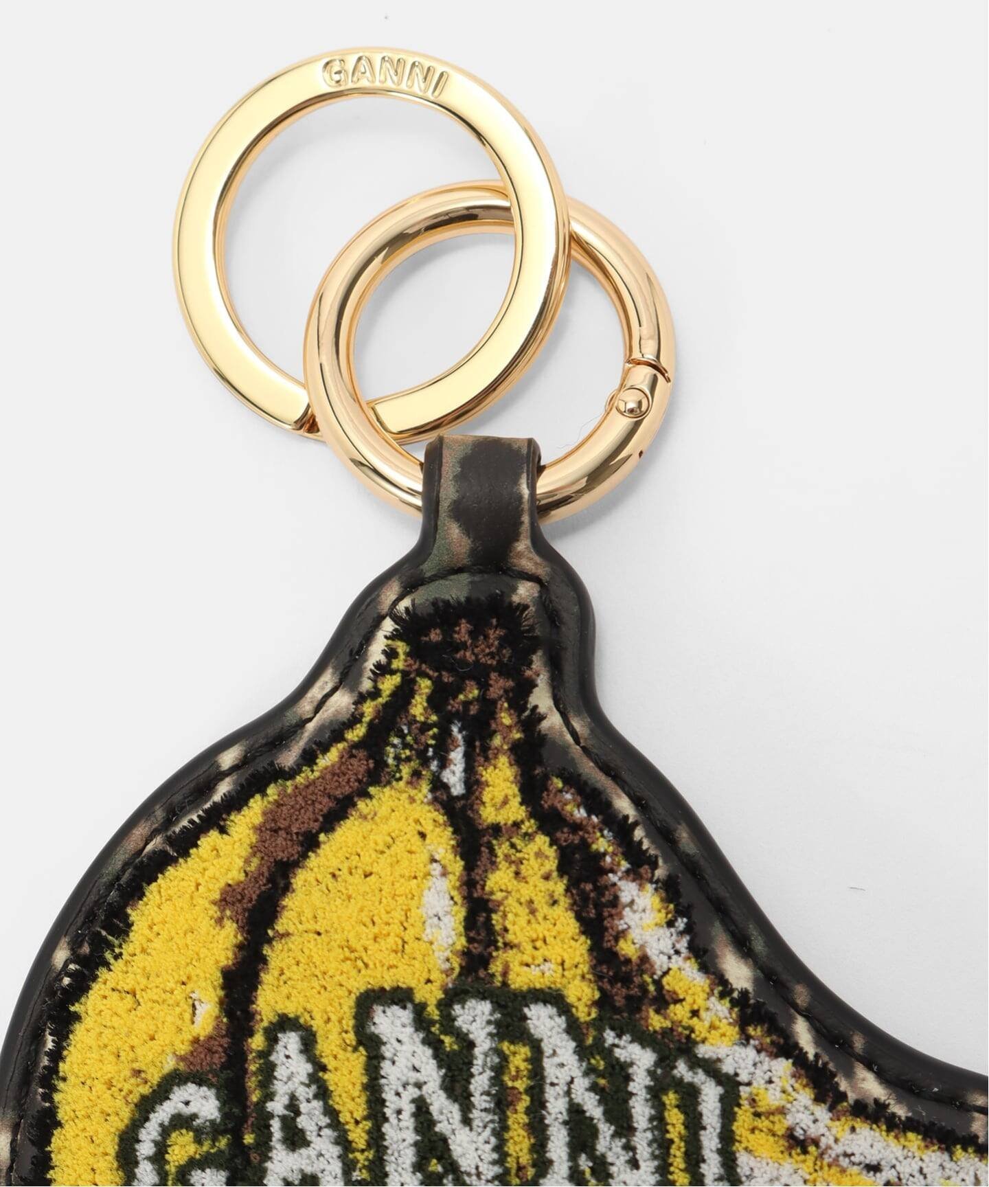 U by SPICK&SPAN GANNI / ガニー Banana Keyring ユーバイスピックアンドスパン 財布・ポーチ・ケース その他の財布・ポーチ・ケース ブラック【送料無料】