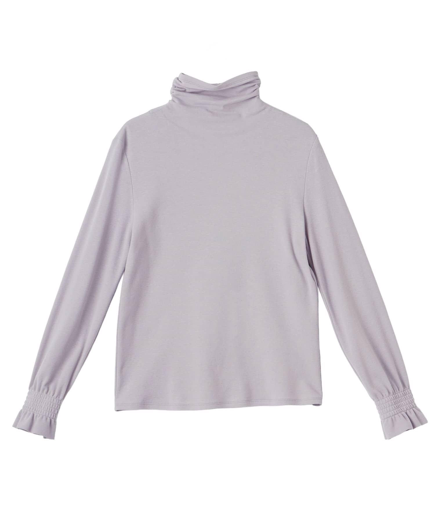 ミラノリブカットソー ランバン コレクション トップス カットソー・Tシャツ ホワイト ブラック グレー