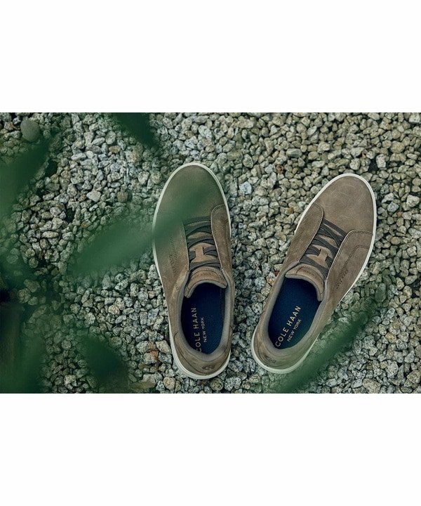 MEN'S BIGI 【COLE HAAN/コールハーン】MEN'S BIGI限定 GRANDPRO Luxe Slip-On Sneakers スニーカー メンズ ビギ シューズ・靴 スニーカー ブラウン【送料無料】