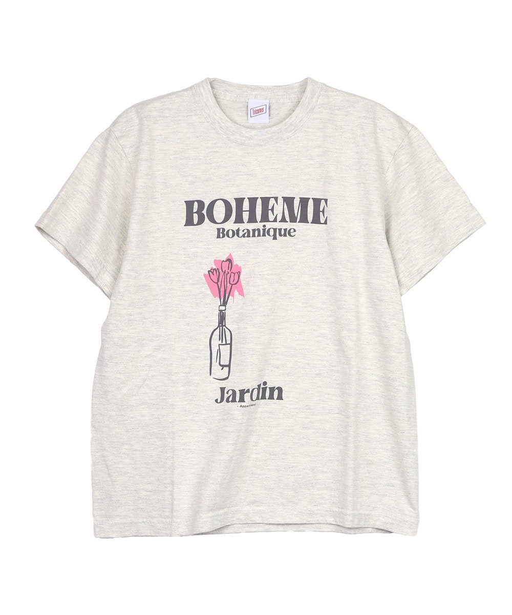 Tricomer トリコメル BOHEME BOTANIQUE A ブルーコムブルー トップス カットソー・Tシャツ