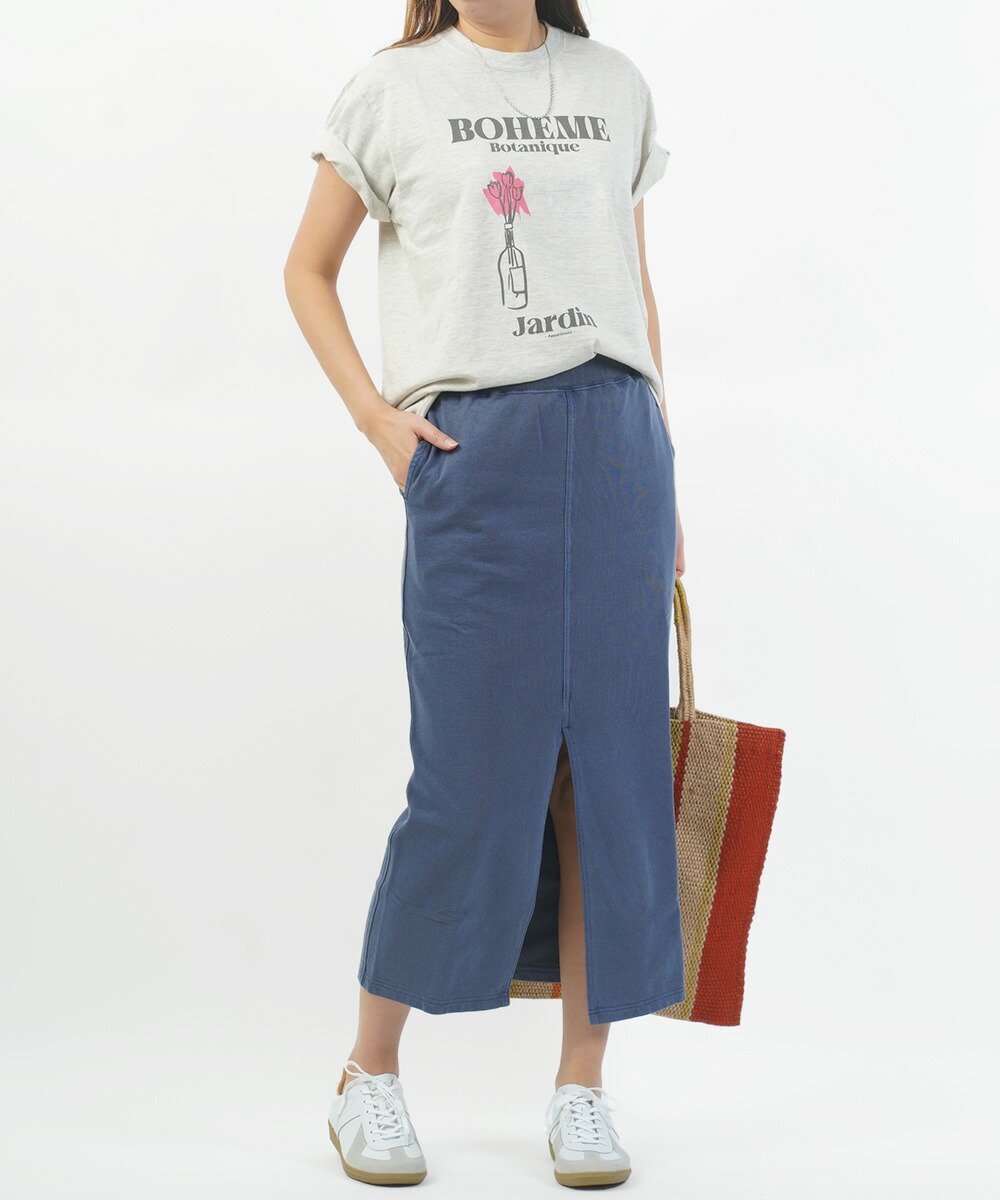Tricomer トリコメル BOHEME BOTANIQUE A ブルーコムブルー トップス カットソー・Tシャツ