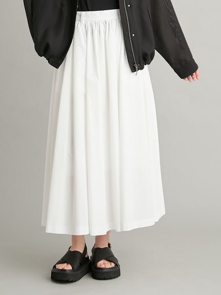 【SALE／30%OFF】Mila Owen 【撥水】【イージーケア】ボリュームギャザーマキシ丈スカート ミラオーウェン スカート ロング・マキシスカート ベージュ ホワイト ネイビー【送料無料】 stylife-15696253 Rakuten Fashion パッケージ画像