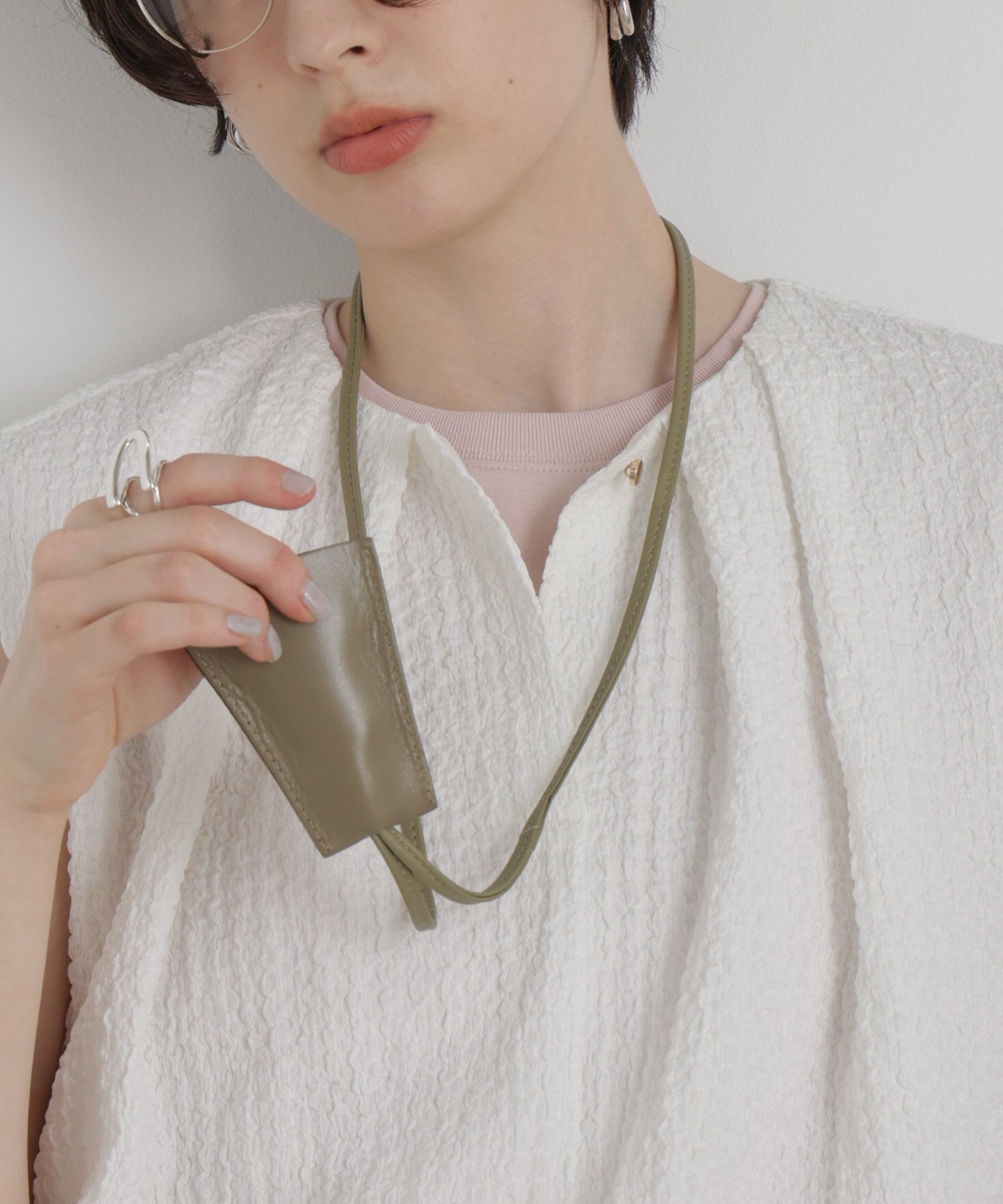 NANO universe JAMIRAY/STIRRUP NK ナノユニバース アクセサリー・腕時計 ネックレス グレー ブラック【送料無料】 stylife-15732554 Rakuten Fashion サンプル画像3