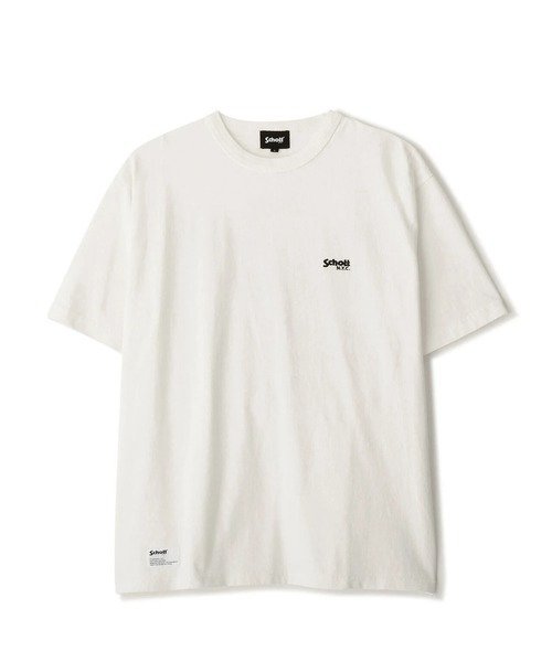 SELECT BRANDS Schott/ショット ARCHIVE TAG SSTEE(MENS) ジャックローズ トップス カットソー・Tシャツ ホワイト ブラック