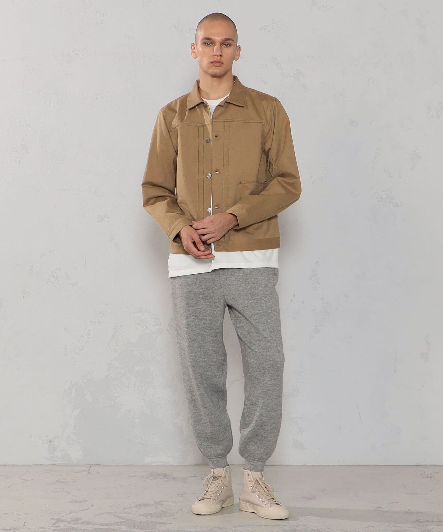 【SALE／40%OFF】GALERIE VIE オーガニックコットンツイル ブルゾン トゥモローランド ジャケット・アウター その他のジャケット・アウター ベージュ【送料無料】