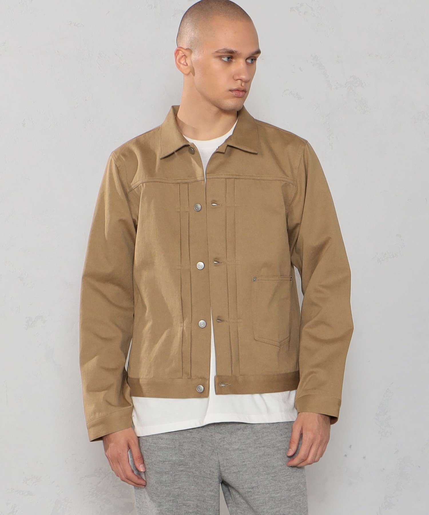 【SALE／40%OFF】GALERIE VIE オーガニックコットンツイル ブルゾン トゥモローランド ジャケット・アウター その他のジャケット・アウター ベージュ【送料無料】