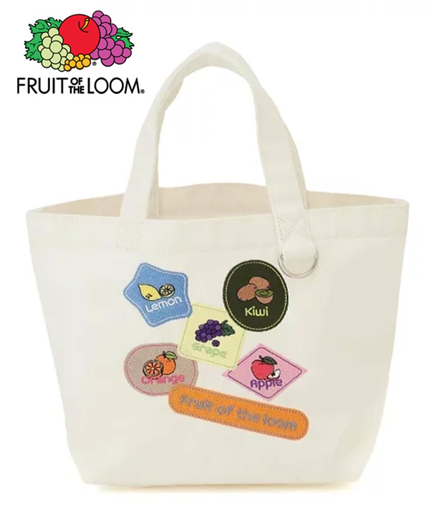 FRUIT OF THE LOOM FRUIT OF THE LOOM/(U)FTL WAPPEN トートバッグ ハンドサイン バッグ トートバッグ ホワイト カーキ ブラック【送料無料】