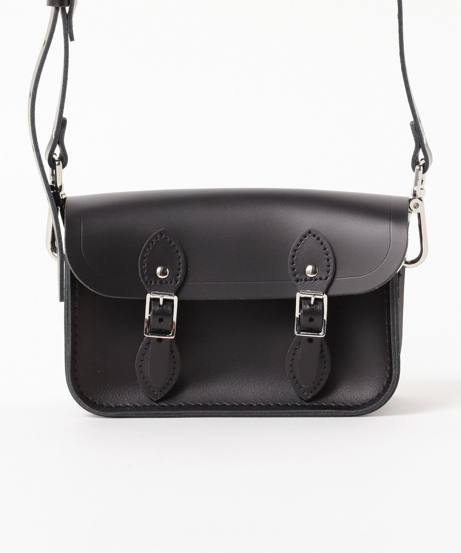 International Gallery BEAMS 【別注】CAMBRIDGE SATCHEL / ミニ サッチェルバッグ 24SS ビームス メン バッグ ビジネスバッグ・ブリーフケース ブラック【送料無料】