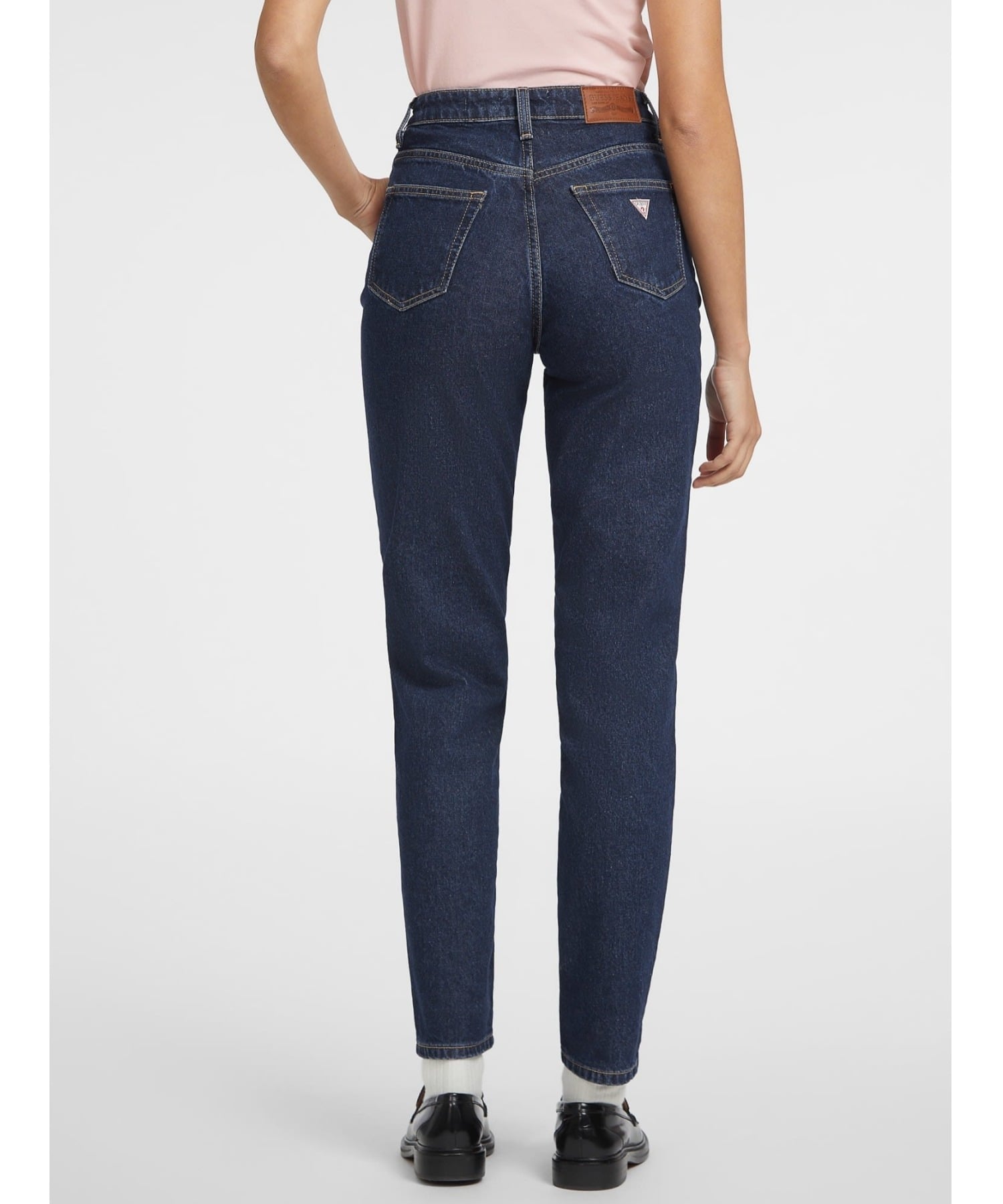 GUESS JEANS デニム ジーンズ(W)G06 Mom Jeans ゲス パンツ ジーンズ・デニムパンツ ブルー