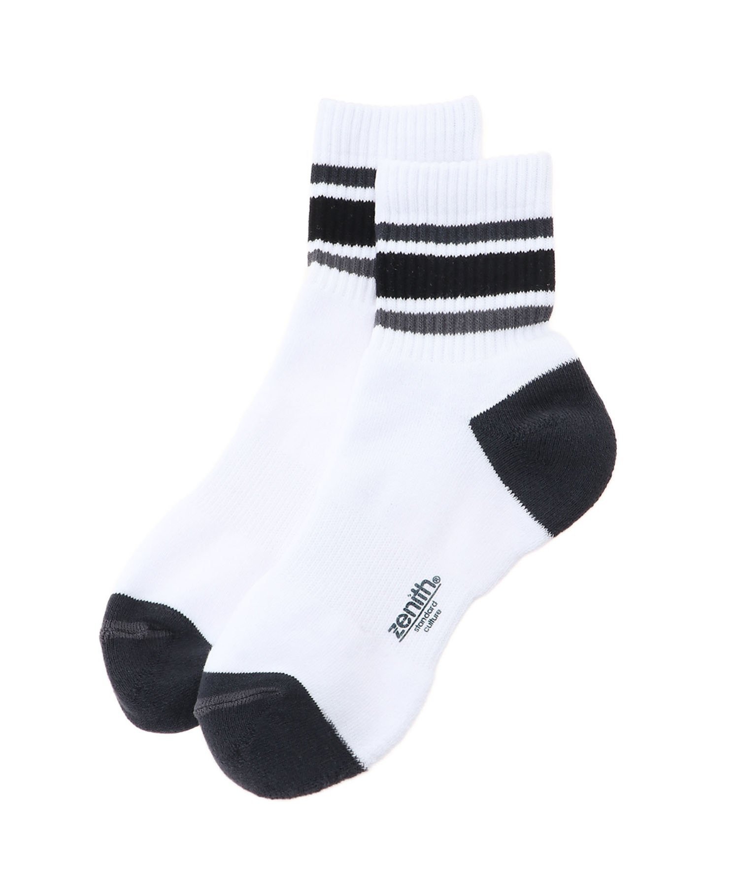 F.S.B/(U)【ZENITH】NEW LINE CREW SOCKS エフエスビー 靴下・レッグウェア 靴下 ホワイト ブラック ブルー レッド グリーン