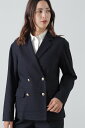 St ANDREWS ドットドビーストレッチジャケット (WOMENS) セントアンドリュース ジャケット・アウター その他のジャケット・アウター ネイビー【送...