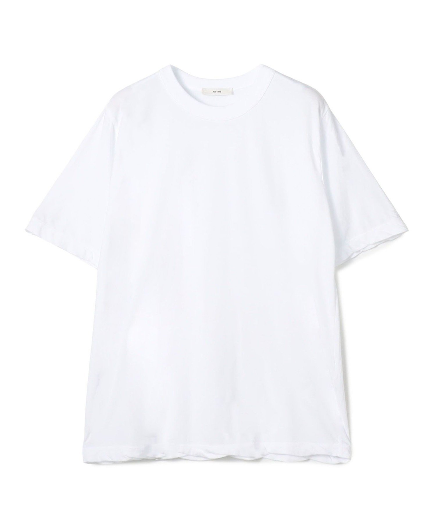 TOMORROWLAND BUYING WEAR ATON STANDARD T-SHIRTS トップス トゥモローランド トップス カットソー・Tシャツ ベージュ ホワイト ブラック ピンク【送料無料】