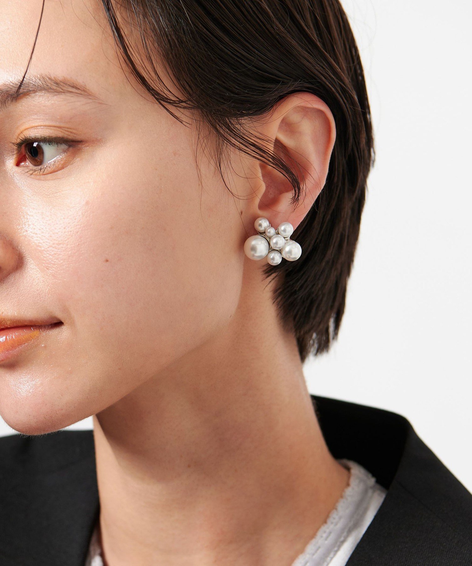 UNITED ARROWS ＜IRIS 47＞PETIT BREATH イミテーションパール イヤリング ユナイテッドアローズ アクセサリー・腕時計 イヤリング...