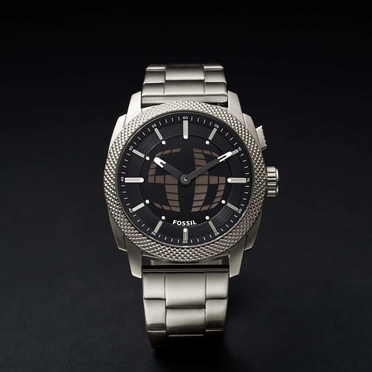 FOSSIL フォッシル Big Tic ビッグティック 腕時計 メンズ アナデジ ステンレス FS6155 フォッシル アクセサリー・腕時計 腕時計【送料無料】