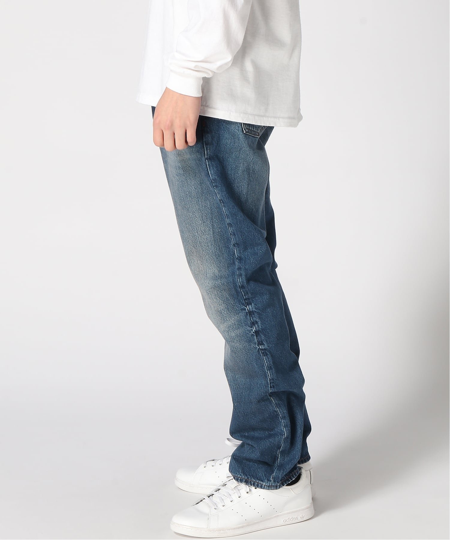 GAP (M)リラックスフィット ストレートデニム ギャップ パンツ ジーンズ・デニムパンツ ブルー【送料無料】